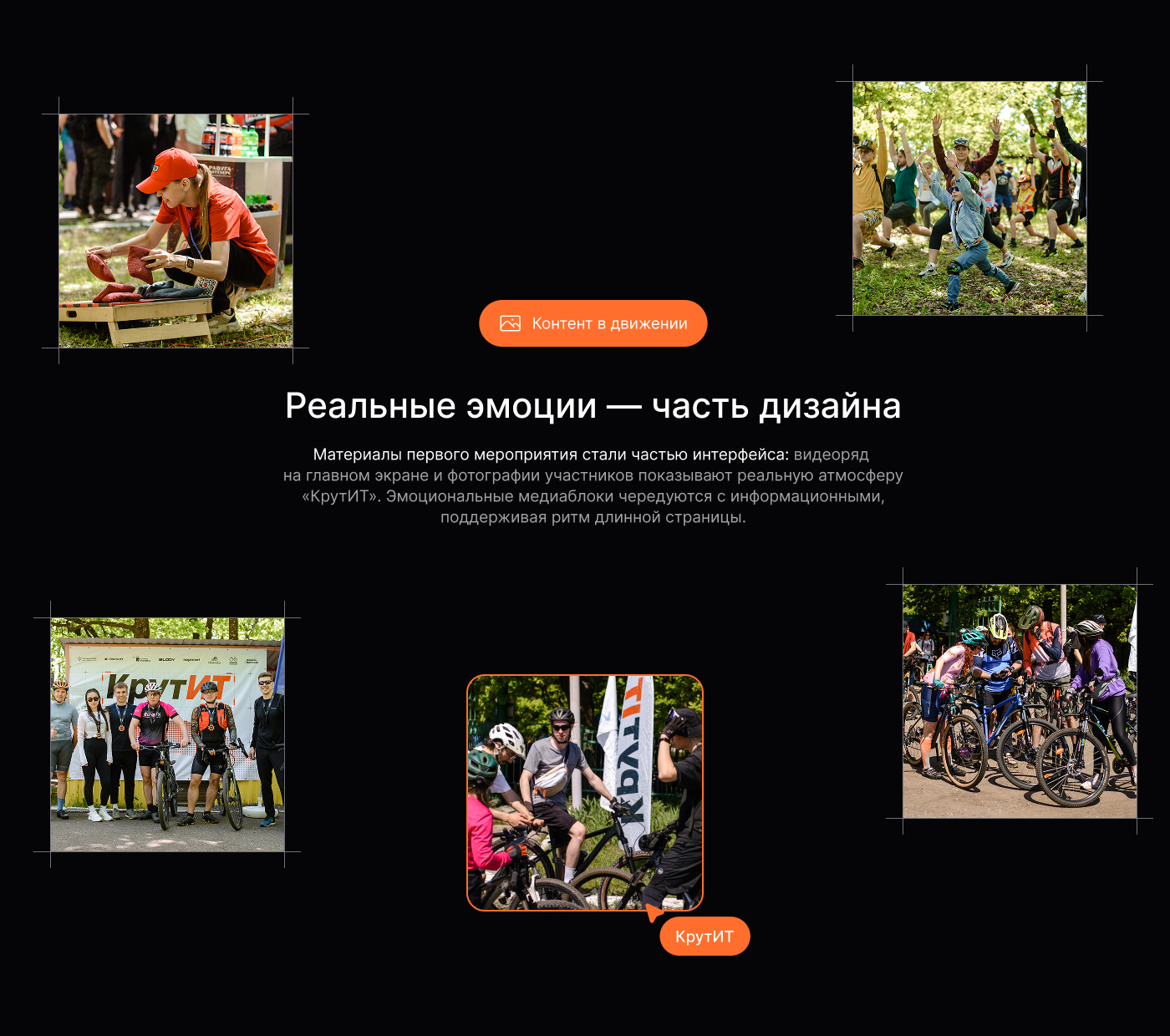 КрутИТ. Разработка сайта для велозаезда ИТ-специалистов